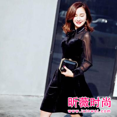 早春熟悉的街头 一抹连衣裙美翻天 早春熟悉的街头 一抹连衣裙美翻天