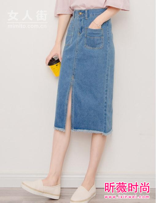 时髦的半身裙凹造型 半身裙让你扬长避短