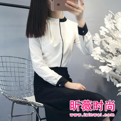 春季时尚性感斗艳 长袖雪纺穿出女人味 春季时尚性感斗艳 长袖雪纺穿出女人味