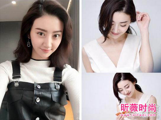 2017年发型流行趋势 杨紫景甜都靠LOB头变美了