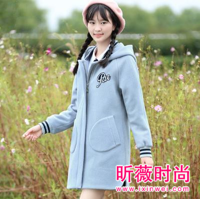 冬季清新唯美大衣 当属时尚学院风呢子大衣