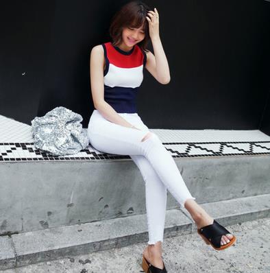 一股巨大的潮流风暴：破洞牛仔元素