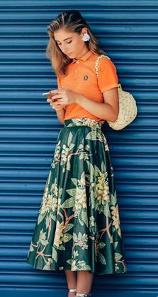 今夏时尚的百褶裙来了