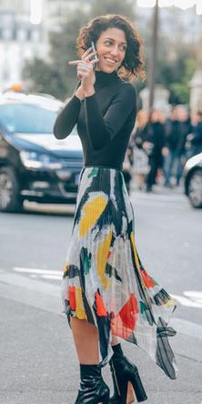 今夏时尚的百褶裙来了