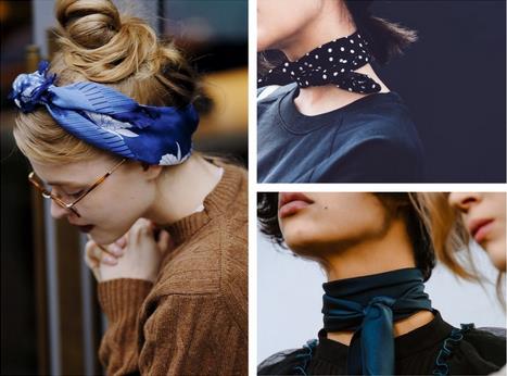 2017丝巾新系法：玩出新花样