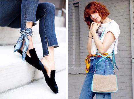 2017丝巾新系法：玩出新花样