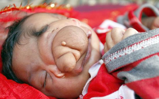 印度,妇女,诞,象鼻,女婴,村民,朝贡,膜拜