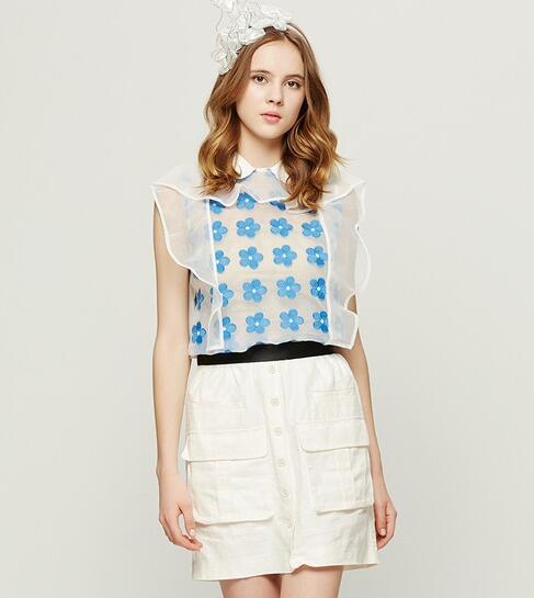 显瘦荷叶边衬衣：无龄感轻松制造带你美翻天（图）