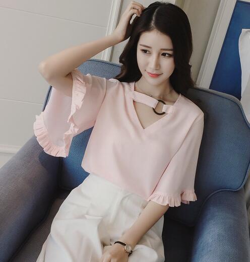 显瘦荷叶边衬衣：无龄感轻松制造带你美翻天（图）