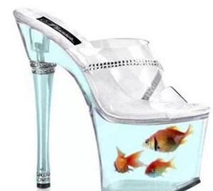 十大最奇葩的高跟鞋：10双高跟鞋史上最恐怖最奇葩