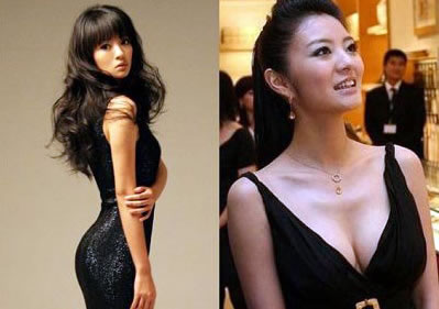 中国十大最性感的S型翘臀女星：十大性感S型翘臀女星盘点