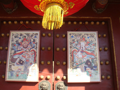 古人过年为什么都喜欢贴门神