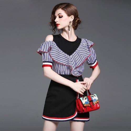 条纹连衣裙搭配技巧：显白显嫩还显瘦分享（图）