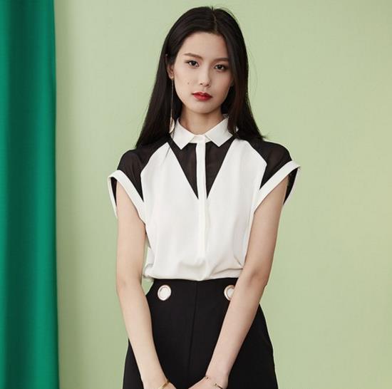 黑白雪纺衫怎么搭配短裤:6款雪纺衫美出新高度 黑白雪纺衫怎么搭配短裤:6款雪纺衫美出新高度