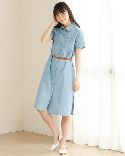 刺绣衬衫裙怎么搭配最时髦：衬衫裙让夏季多姿多彩