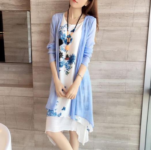 胖MM连衣裙搭配：修身又减龄连衣裙推荐