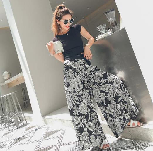 2017早秋阔腿裤套装：女士新款阔腿裤推荐