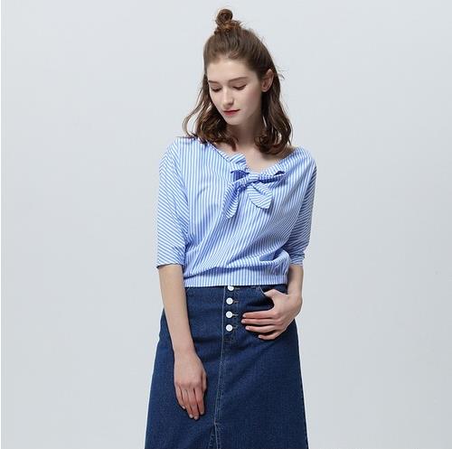 条纹衬衫怎么搭配短裤：教你衬衫百变穿搭（图）