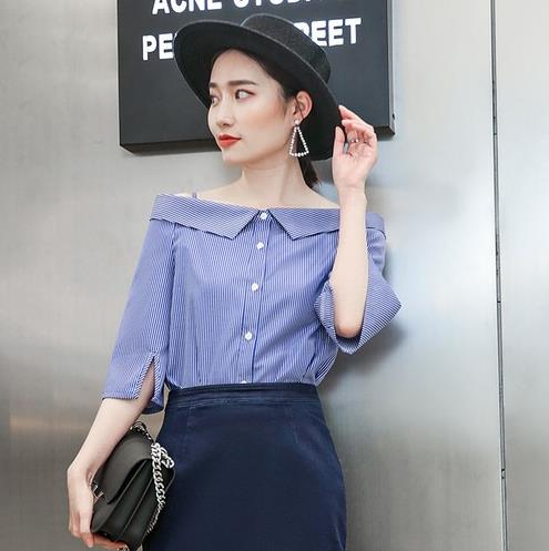 条纹衬衫怎么搭配短裤：教你衬衫百变穿搭（图）