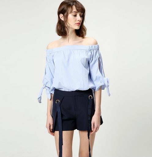 条纹衬衫怎么搭配短裤：教你衬衫百变穿搭（图）