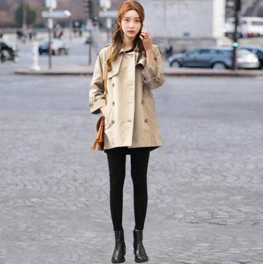 2017新款修身长款风衣:女士风衣时尚优雅(图) 2017新款修身长款风衣:女士风衣时尚优雅(图)