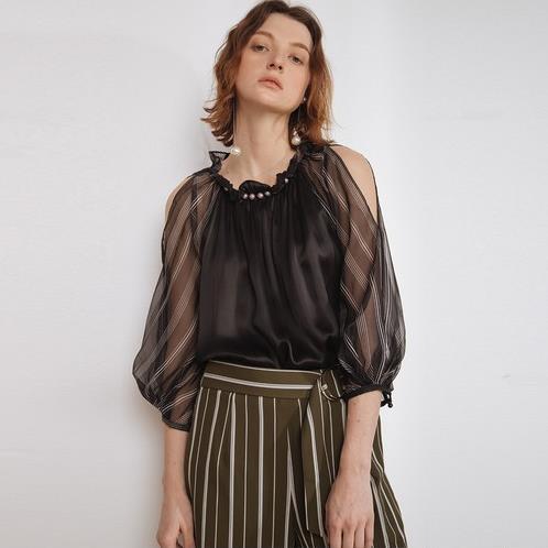 露肩上衣怎么搭配:6种露肩上衣搭配玩转性感(图) 露肩上衣怎么搭配:6种露肩上衣搭配玩转性感(图)