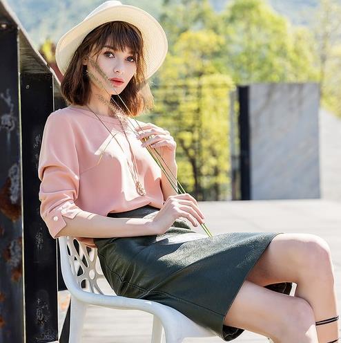 短裙怎么搭配雪纺衫：教你雪纺衫最火穿搭