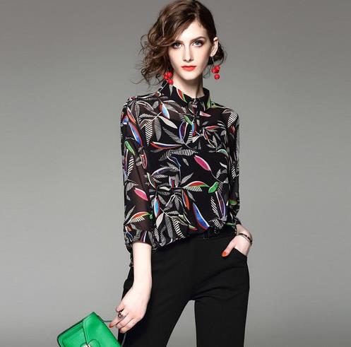 短裙怎么搭配雪纺衫：教你雪纺衫最火穿搭