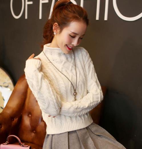 2017早秋套头复古麻花毛衣：女装新款毛衣推荐（图）