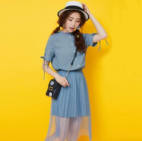 网纱衬衫裙2017推荐:新款衬衫裙俏皮又优雅 网纱衬衫裙2017推荐:新款衬衫裙俏皮又优雅