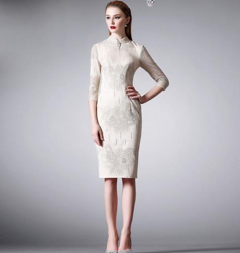 5款露肩一字波浪领高腰小礼服：打造女性无穷魅力