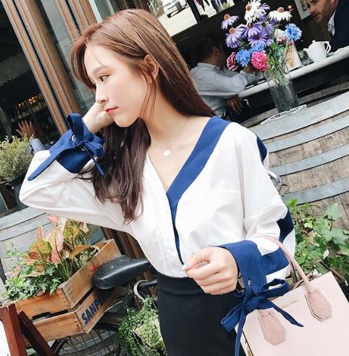 5款时尚无袖荷叶边雪纺衬衫：显瘦百搭雪纺衫推荐