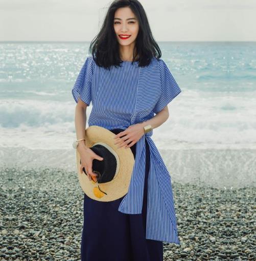 5款时尚无袖荷叶边雪纺衬衫：显瘦百搭雪纺衫推荐