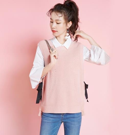 喇叭袖针织衫怎么搭配下装：演绎青春减龄甜美风（图）