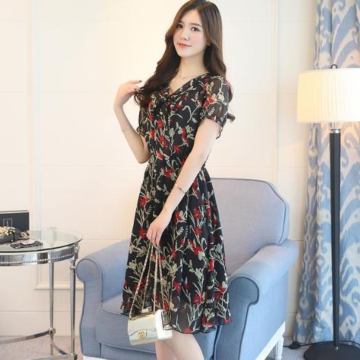 加肥加大雪纺连衣裙搭配:巨显瘦打造精致女人味(图) 加肥加大雪纺连衣裙搭配:巨显瘦打造精致女人味(图)