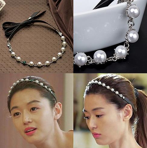 明星同款珍珠发带搭配：彰显女性温柔温婉（图）