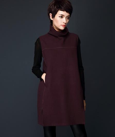 高腰OL两件套背心裙怎么搭配外套：十足的OL范儿