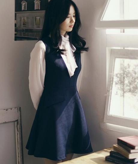 无袖小香风打底裙怎么搭配:复古风打底裙推荐(图) 无袖小香风打底裙怎么搭配:复古风打底裙推荐(图)