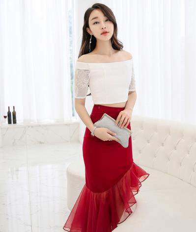 想显瘦穿对鱼尾短裙才是高招：5款鱼尾短裙分享