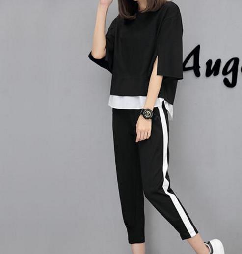 巨显瘦很个性的休闲运动套装：早秋衣橱必备（图）