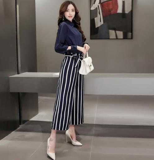 小个子搭配小清新阔腿裤两件套：5款百搭显高显瘦