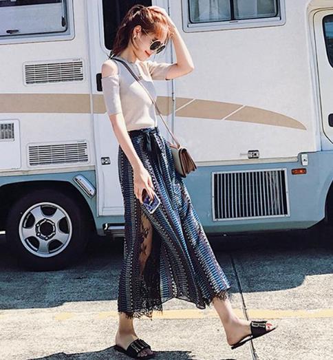 小个子搭配小清新阔腿裤两件套：5款百搭显高显瘦