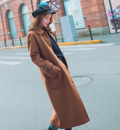 简约茧型毛呢外套怎么搭配鞋子：越简约越时尚(图)