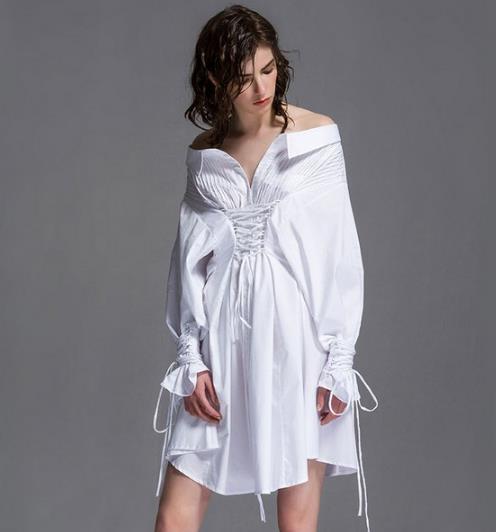 2017流行刺绣翻领宽松衬衫：女装新款衬衫分享（图）