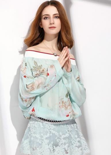 2017流行刺绣翻领宽松衬衫：女装新款衬衫分享（图）