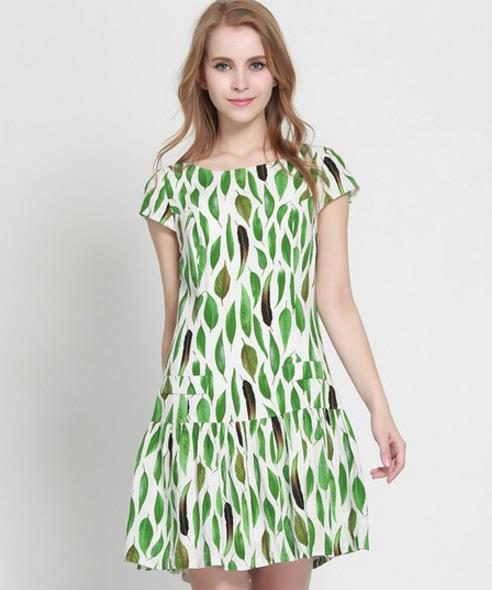 显瘦无袖亚麻长裙怎么搭配鞋子：凸显森女气质（图）