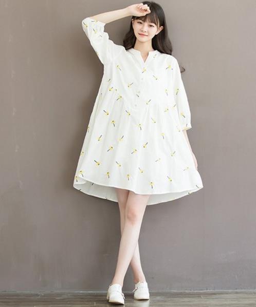 显瘦无袖亚麻长裙怎么搭配鞋子：凸显森女气质（图）