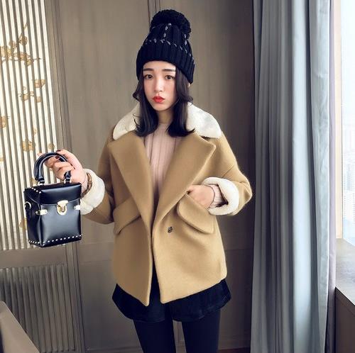 拼接毛呢外套怎么搭配：5款显瘦外套打造青春时髦（图）