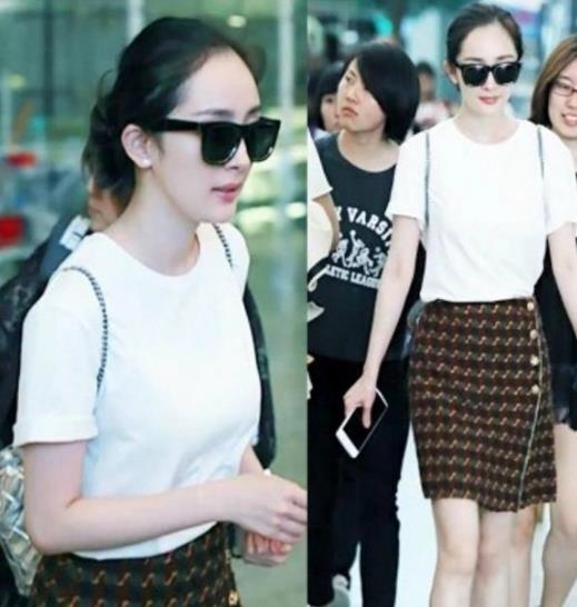 明星同款纯色短袖t恤的多种搭配：时尚感爆棚（图）