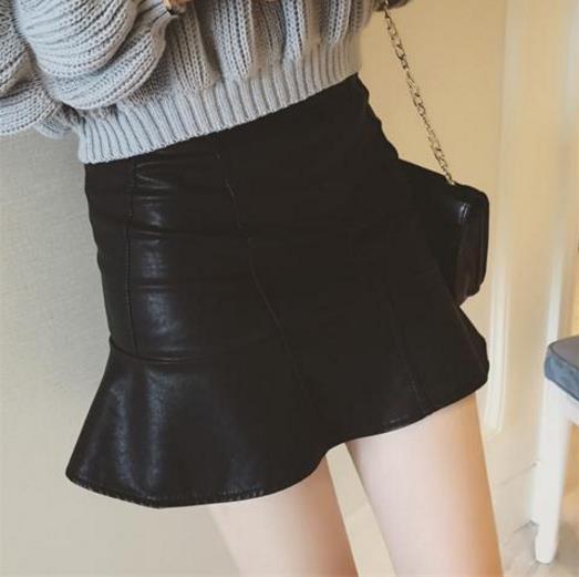 早秋小皮裙搭配:小皮裙性感显瘦凹出好身材 早秋小皮裙搭配:小皮裙性感显瘦凹出好身材
